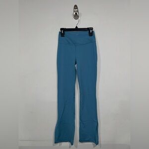 Athleta Girl Transcend Crossover Bootcut Pants Blue Size L/12